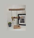 Porte bijoux en bois , support collier bracelet, support boutique écoresponsable