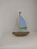 Voilier en bois flotté