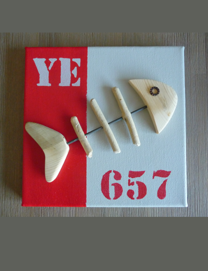 Tableau  poisson, Ile d'Yeu
