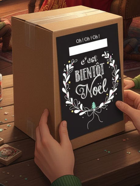 KIT AVENT Lutin (24 Jours) : Lettres du Pôle Nord - Calendrier Noël DIY