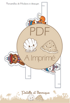 KIT DE JANVIER : Hiver, Neige & Galette des Rois