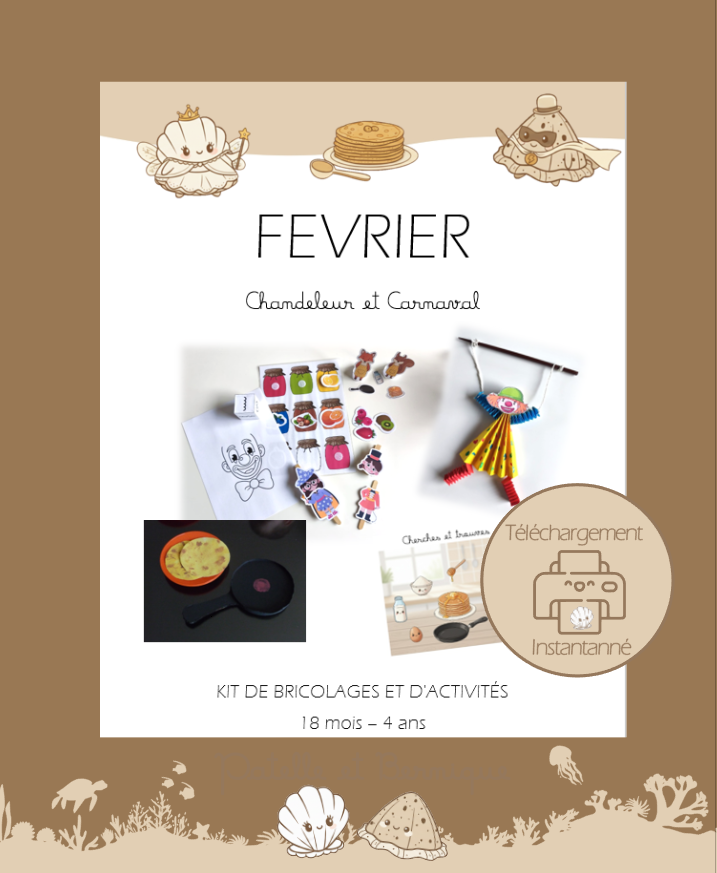 KIT DE FEVRIER : Chandeleur et Carnaval