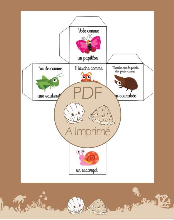 KIT DE MARS : Petites Bêtes & Loup Fleuri (18 mois - 4 ans)