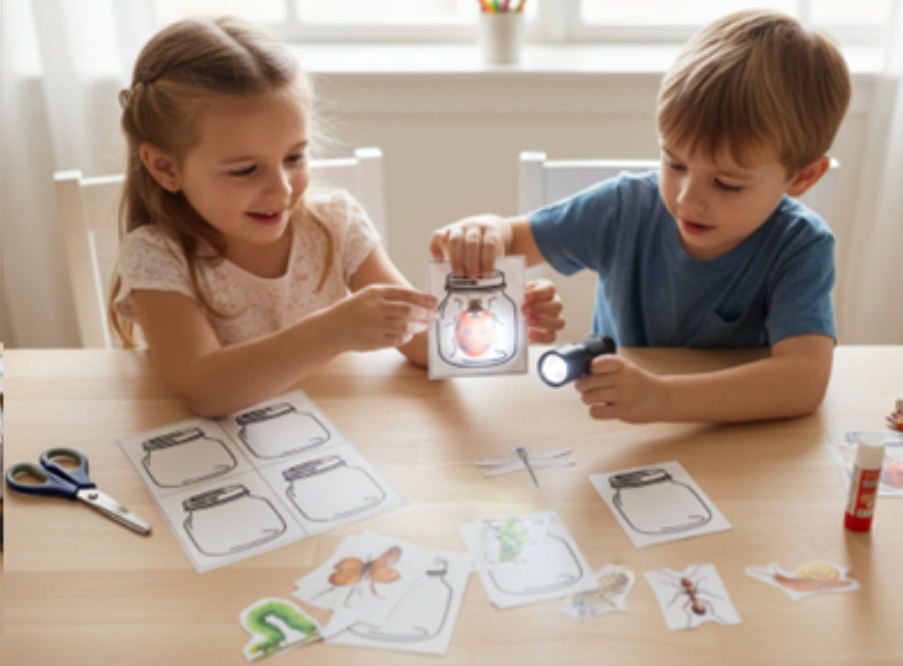 KIT DE MARS : Petites Bêtes & Loup Fleuri (18 mois - 4 ans)