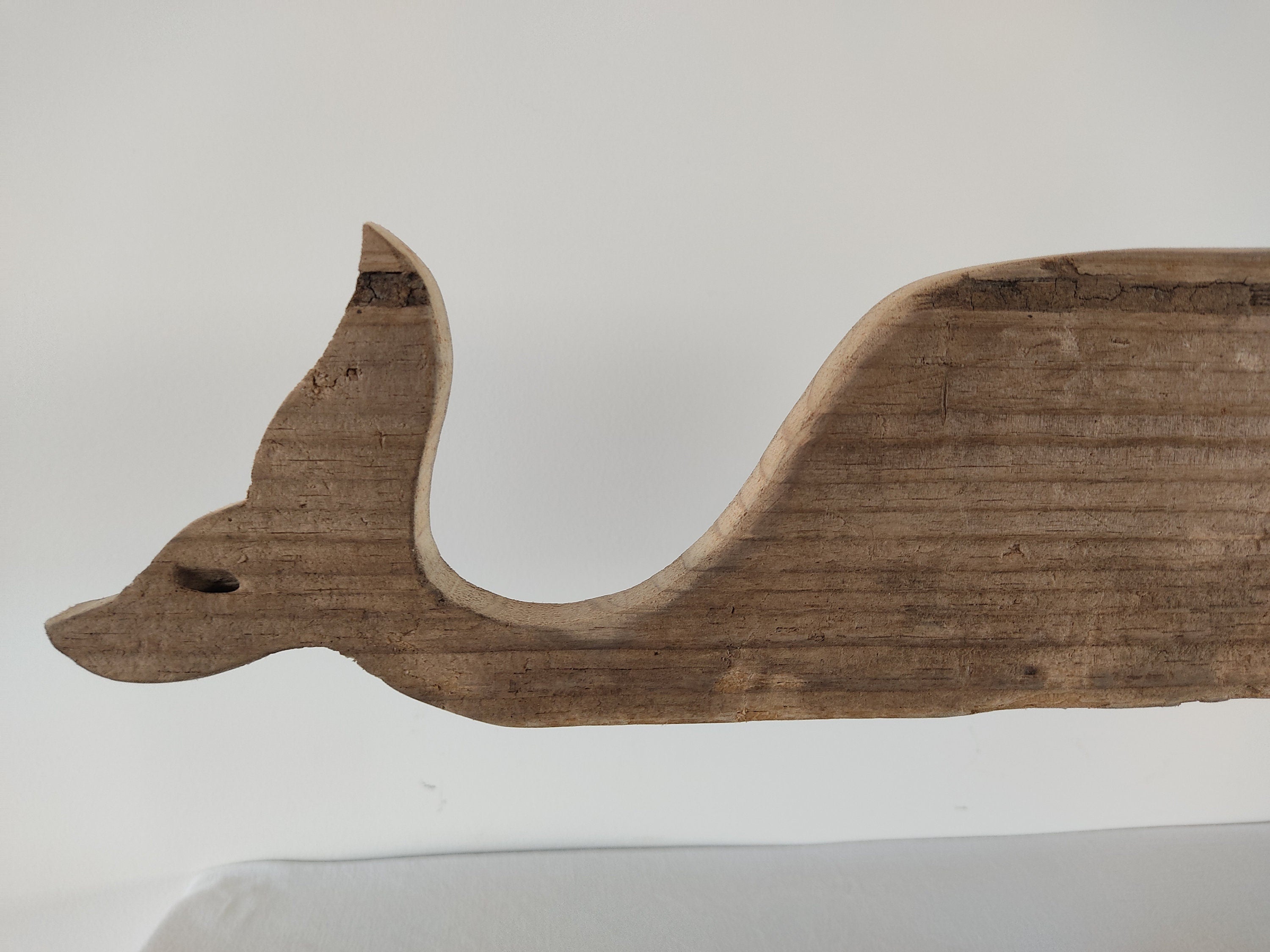 Baleine en bois flotté