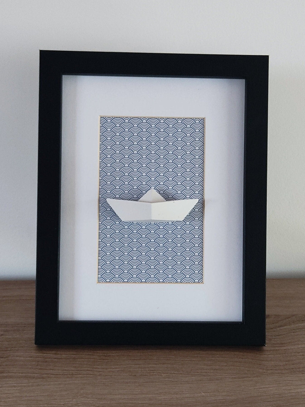 Tableau voilier origami