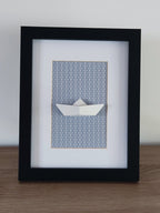 Tableau voilier origami