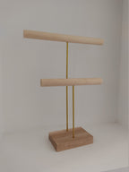Présentoir à colliers en bois, rangement colliers, organisateur de bijoux pour boutique et professionnels