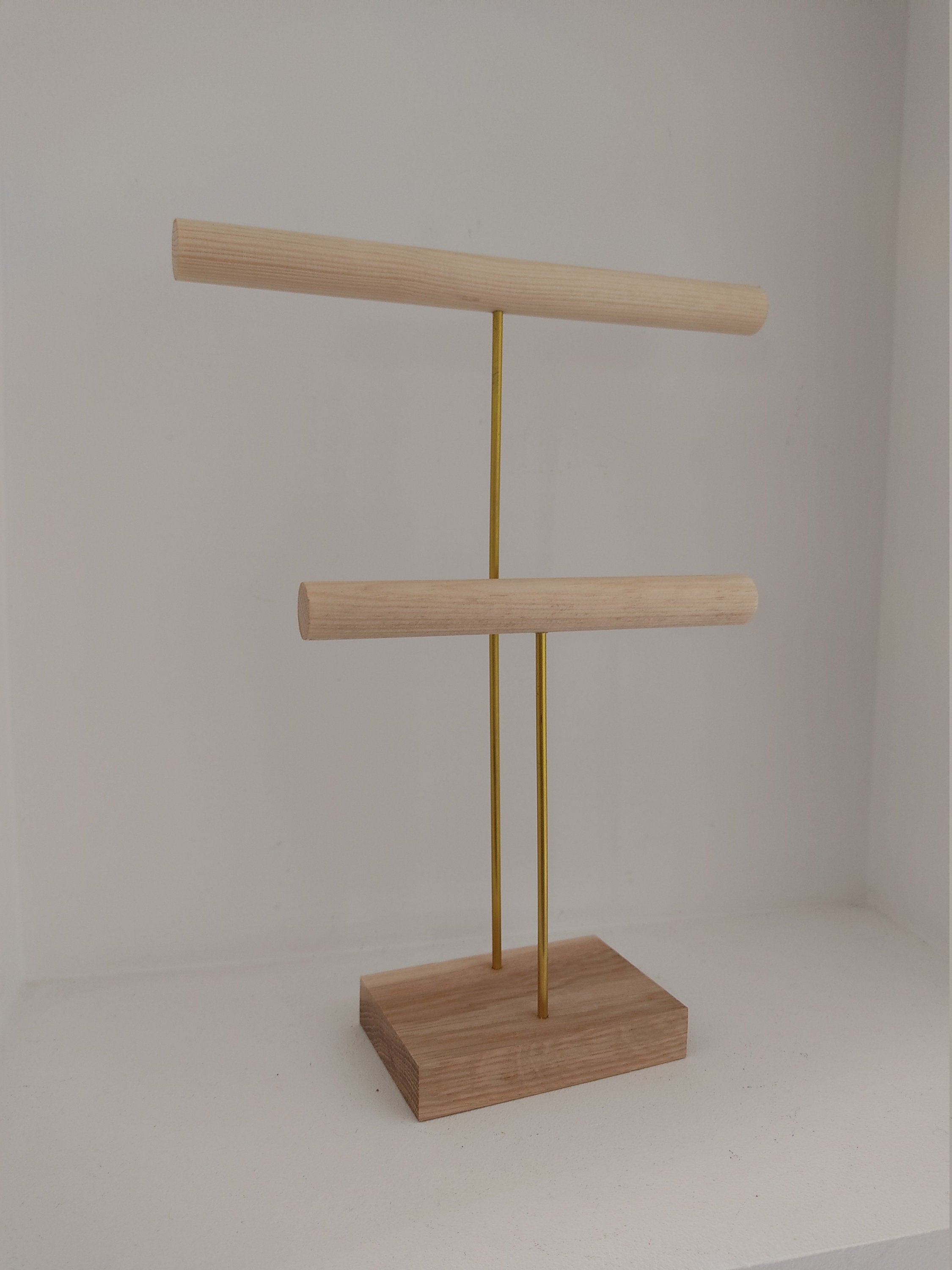 Présentoir à colliers en bois, rangement colliers, organisateur de bijoux pour boutique et professionnels
