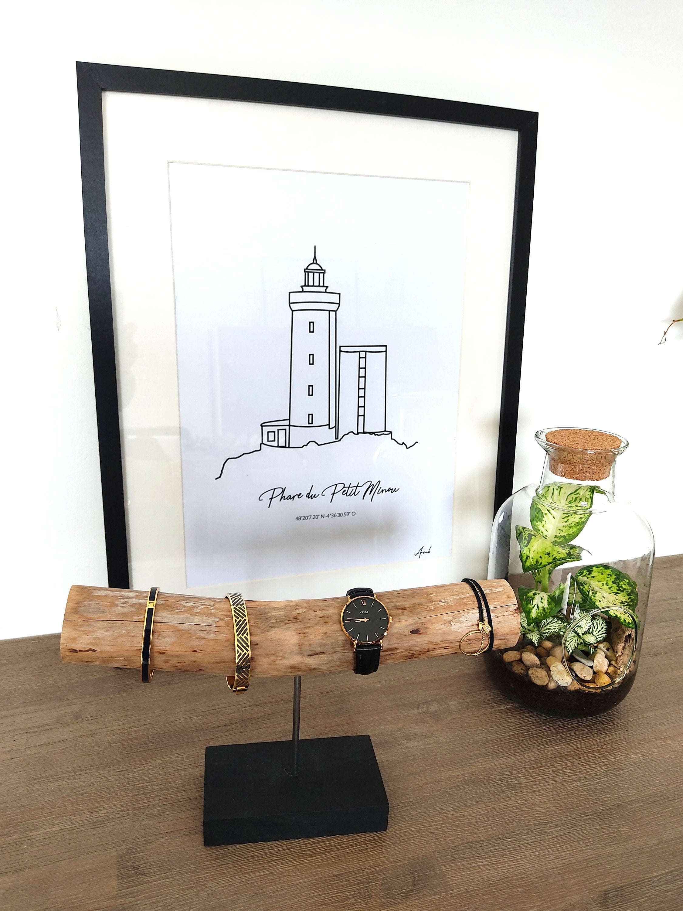Porte montres, présentoir à bijoux