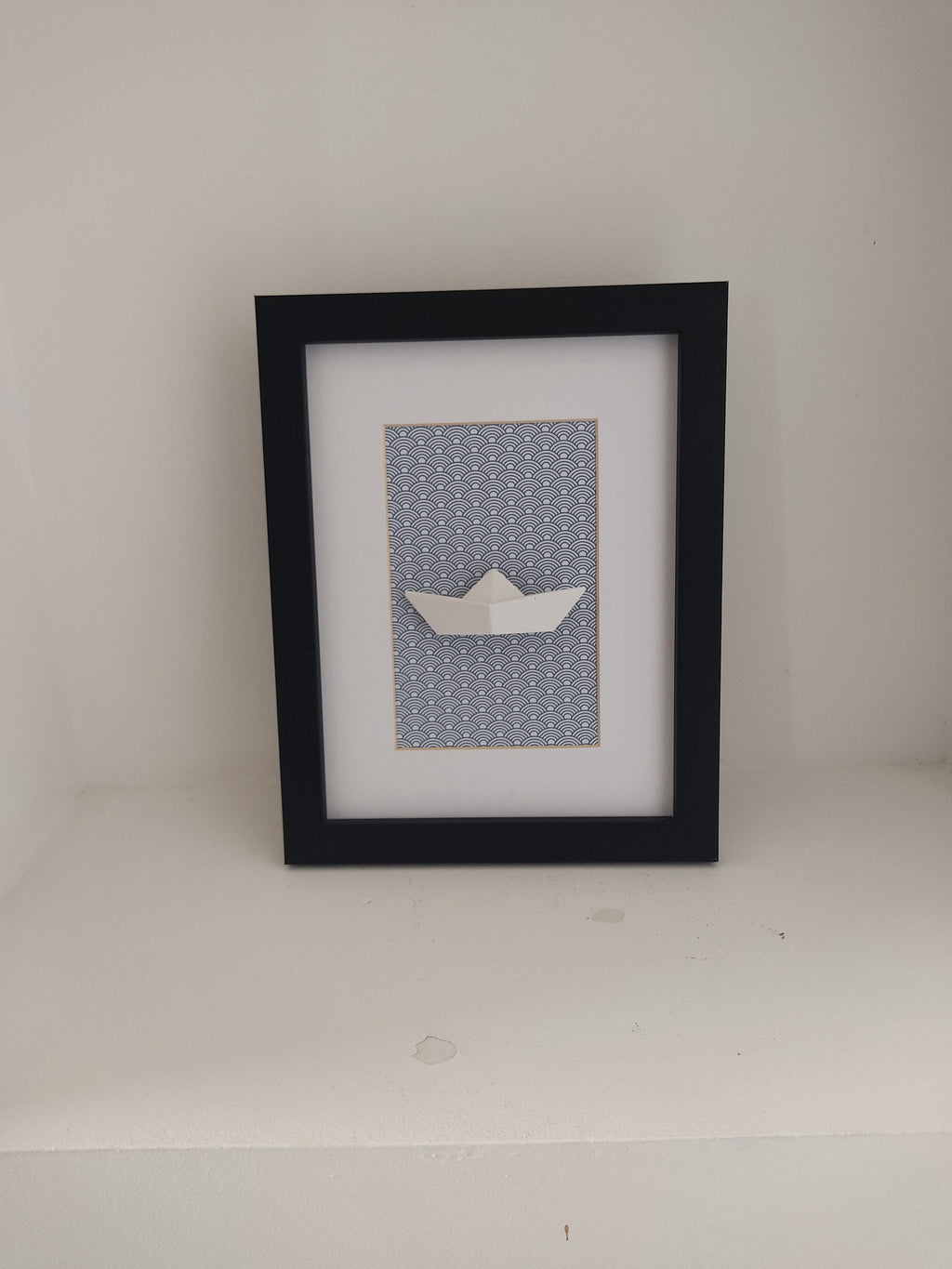 Tableau voilier origami