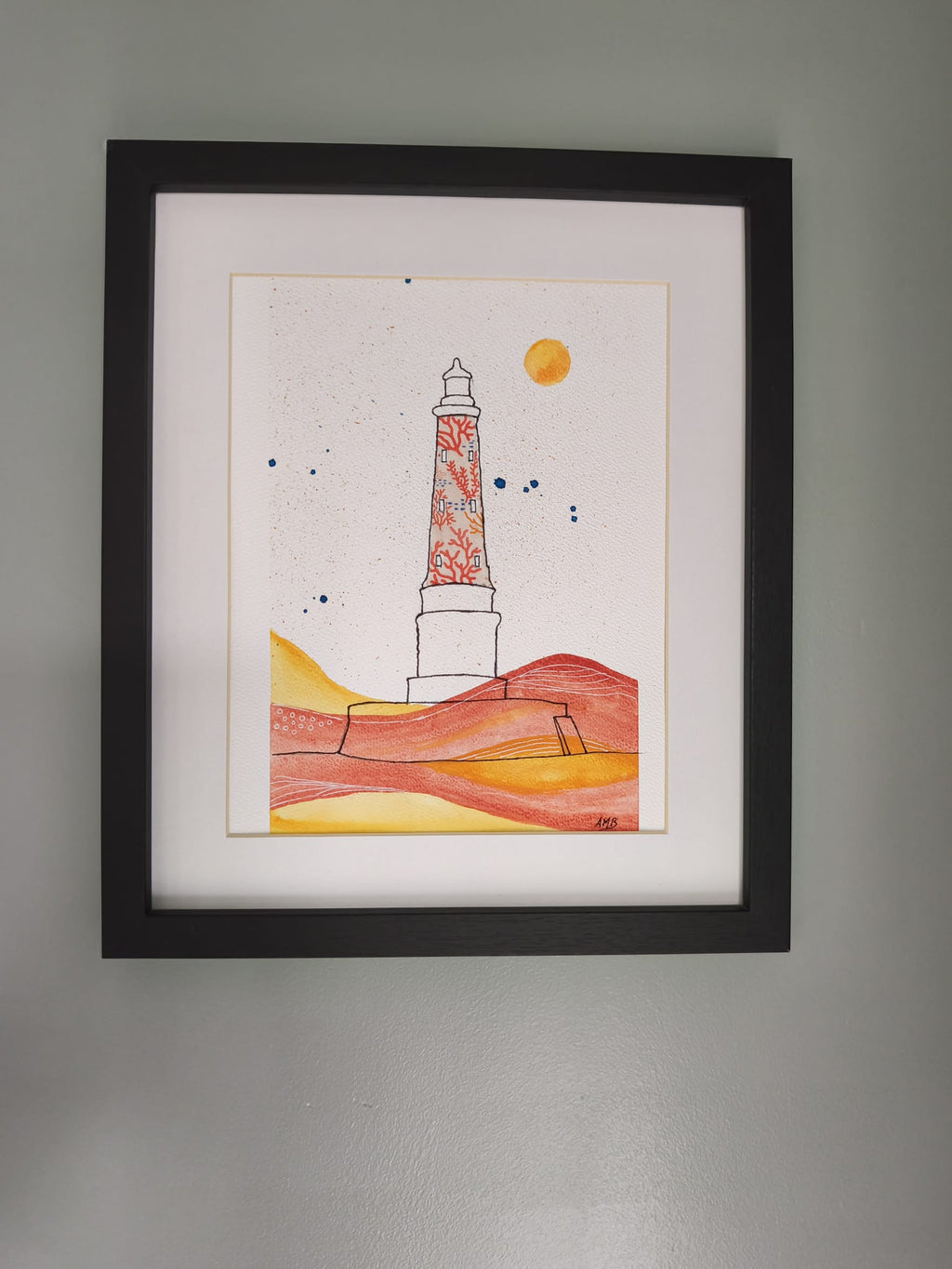 Tableau Phare de Cordouan de jour