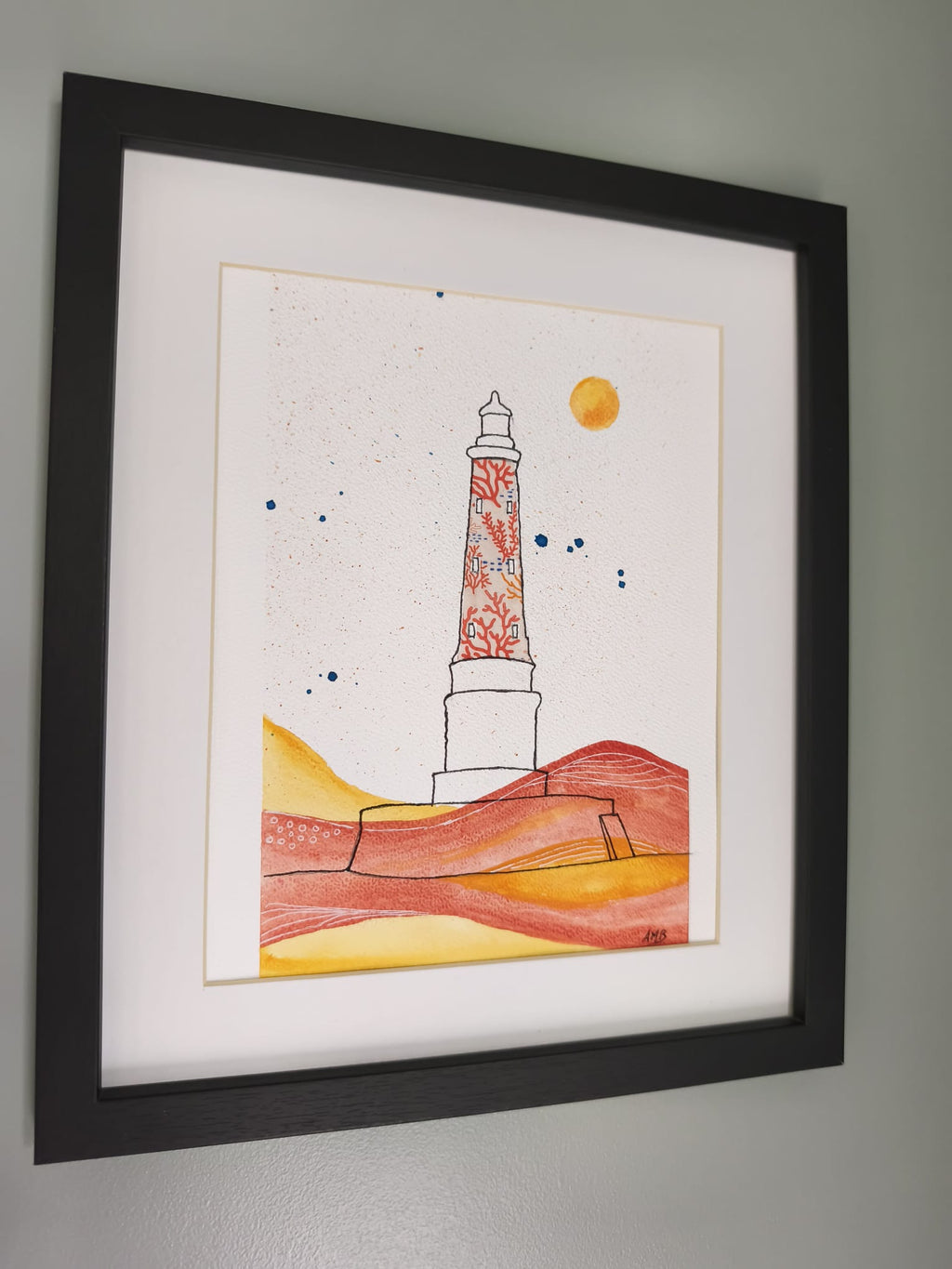 Tableau Phare de Cordouan de jour