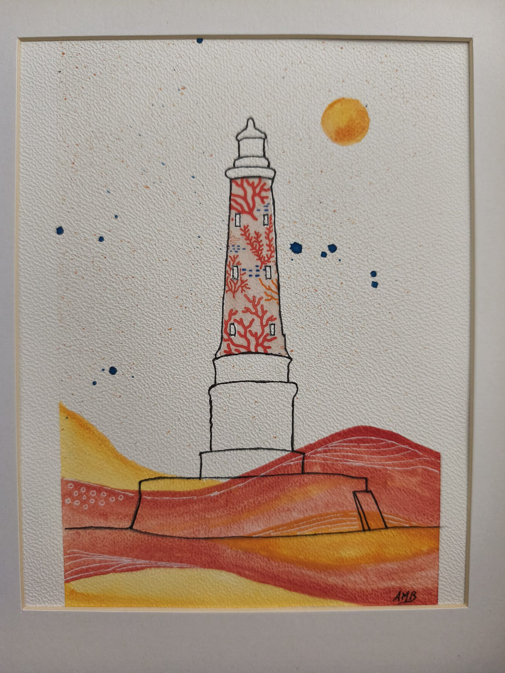 Tableau Phare de Cordouan de jour