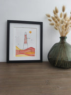 Tableau Phare de Cordouan de jour