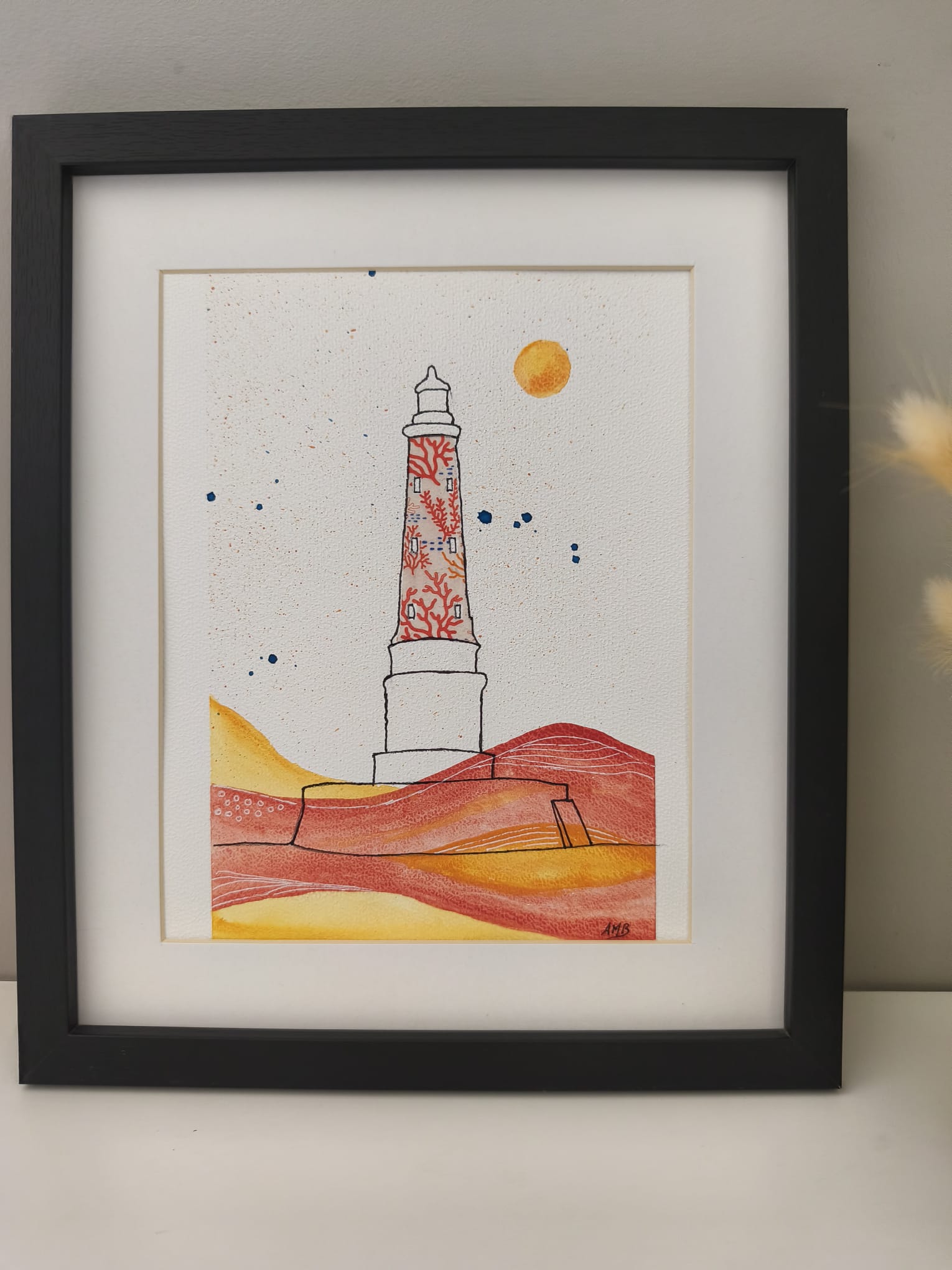 Tableau Phare de Cordouan de jour