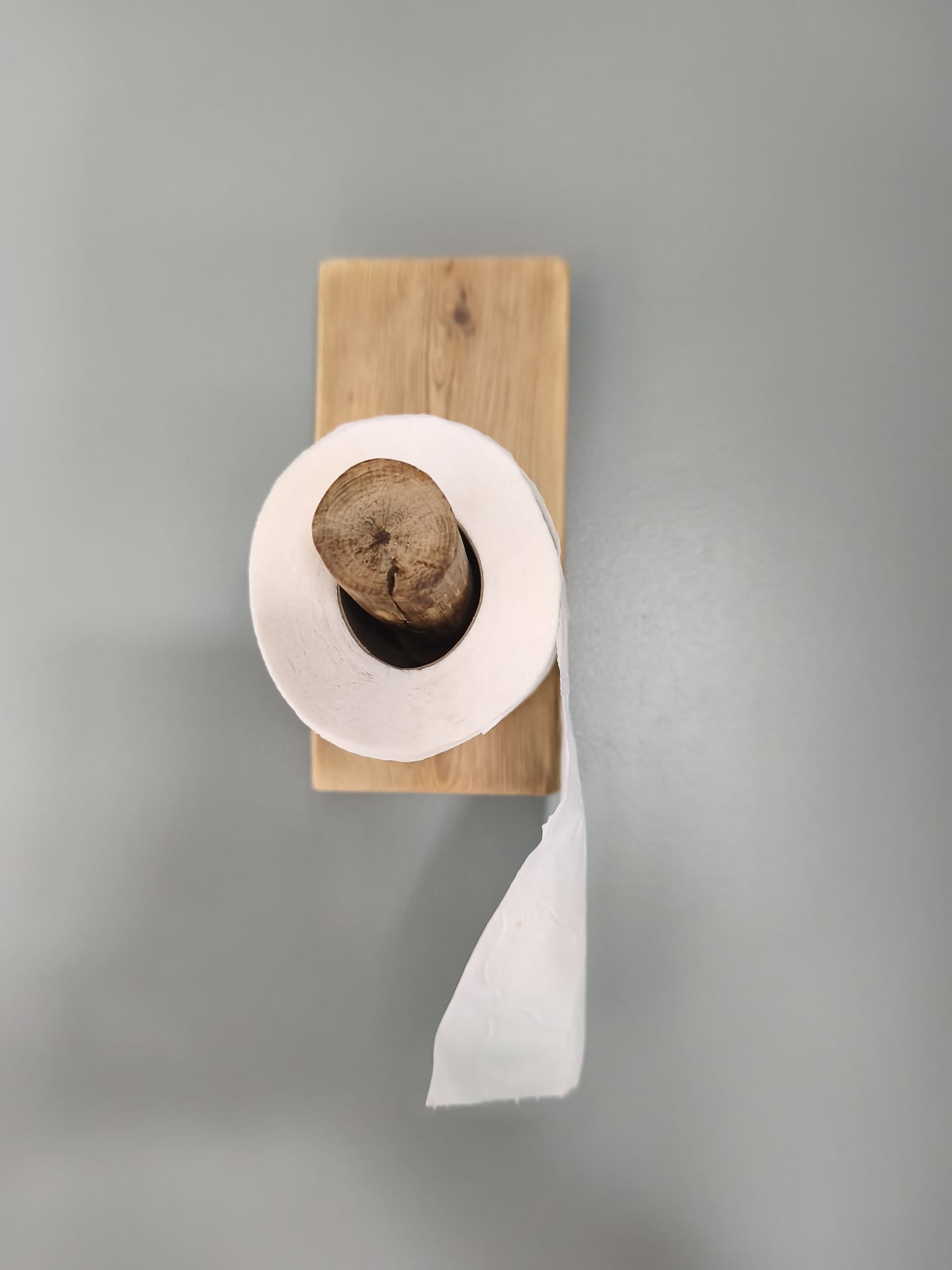 Porte-Papier Toilette Mural en Bois Flotté