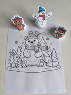 KIT DE JANVIER : Hiver, Neige & Galette des Rois