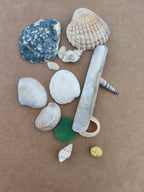 Cadre Coquillages Personnalisé - Vos Souvenirs de Plage