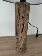Lampe en bois flotté, déco esprit bord de mer