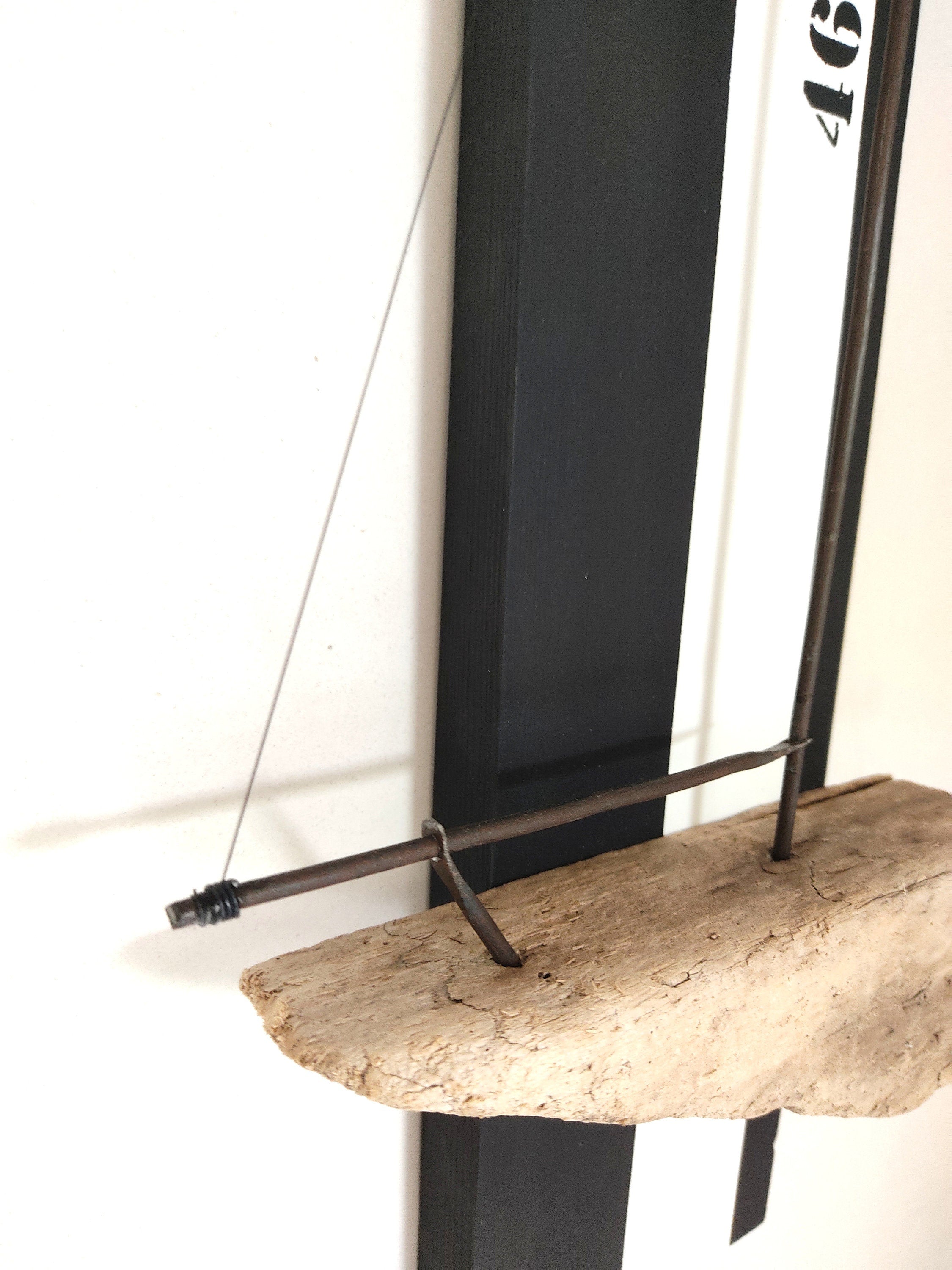 Tableau Voilier design bois flotté