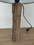 Lampe en bois flotté, déco esprit bord de mer