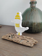 Mouette avec bonnet marin