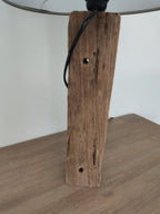 Lampe en bois flotté, déco esprit bord de mer