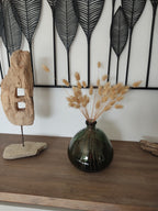 DIY invitation, menu, porte nom, Lagurus, queue de lapin, fleurs séchées