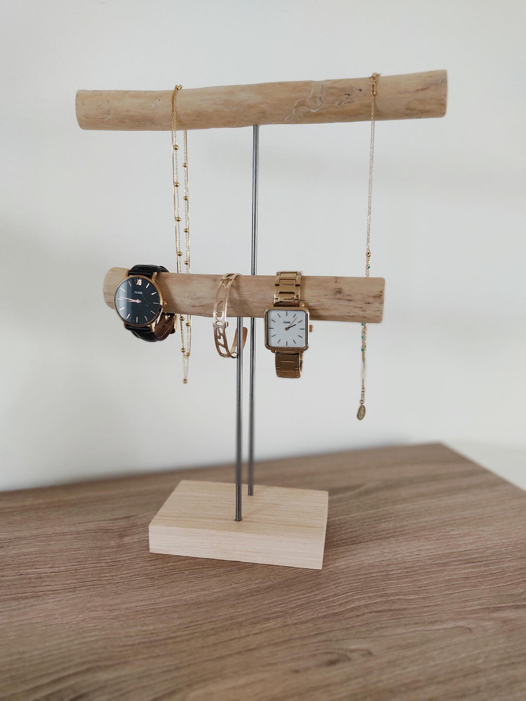 Support collier bracelet, présentoir à bijoux, collier, cadeau fête des mères,  porte bijoux