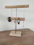 Support collier bracelet, présentoir à bijoux, collier, cadeau fête des mères,  porte bijoux