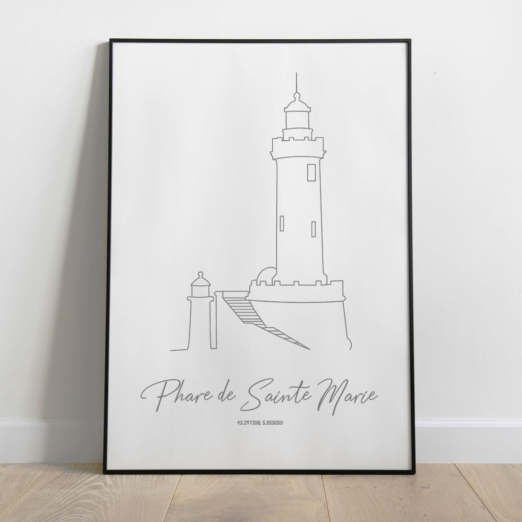 Phare de Sainte Marie Marseille