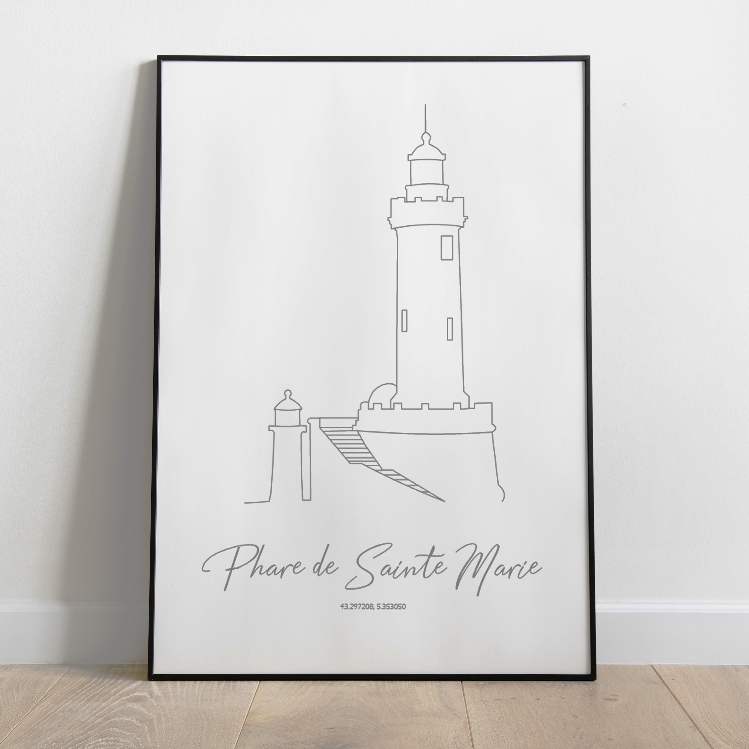 Phare de Sainte Marie Marseille