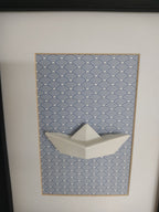 Tableau voilier origami