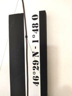 Tableau Voilier design bois flotté